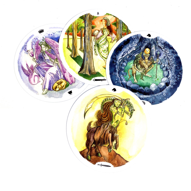 New Style Circle Of Life Tarot - Tarot Deck With Guidebook 评论和价格
