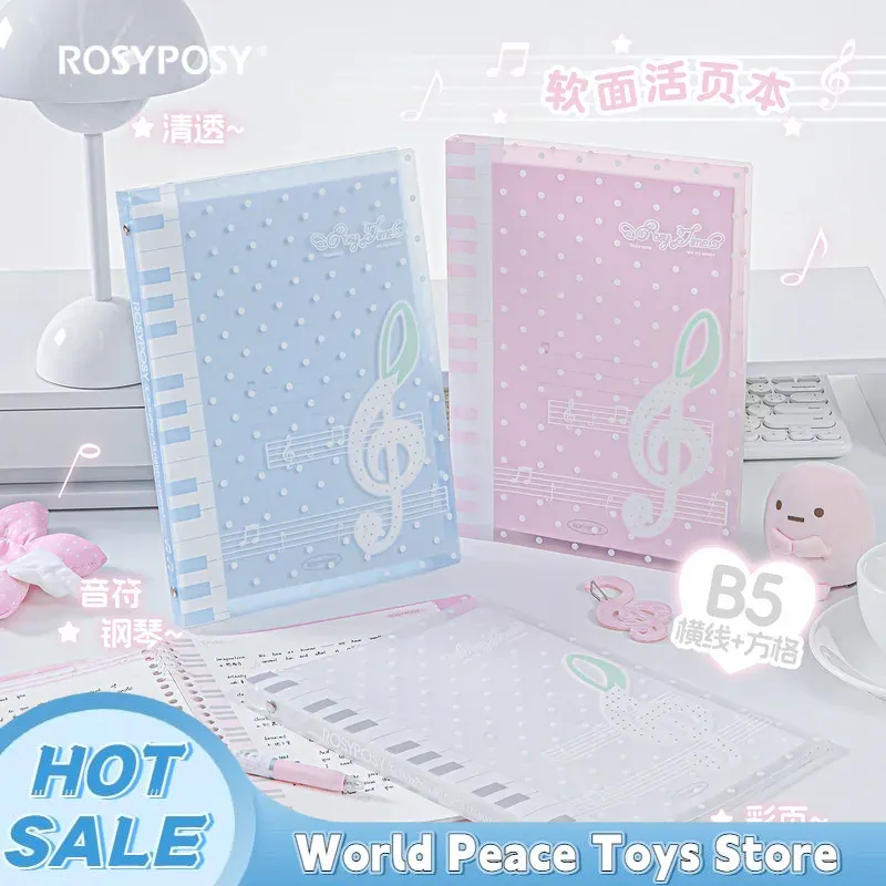 Rosyposy Melody Loose Leaf Not - Blank Sheet Music Notebook 评论和价格